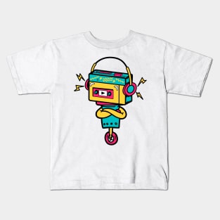 Walkmanoid The Walkman Droid Kids T-Shirt